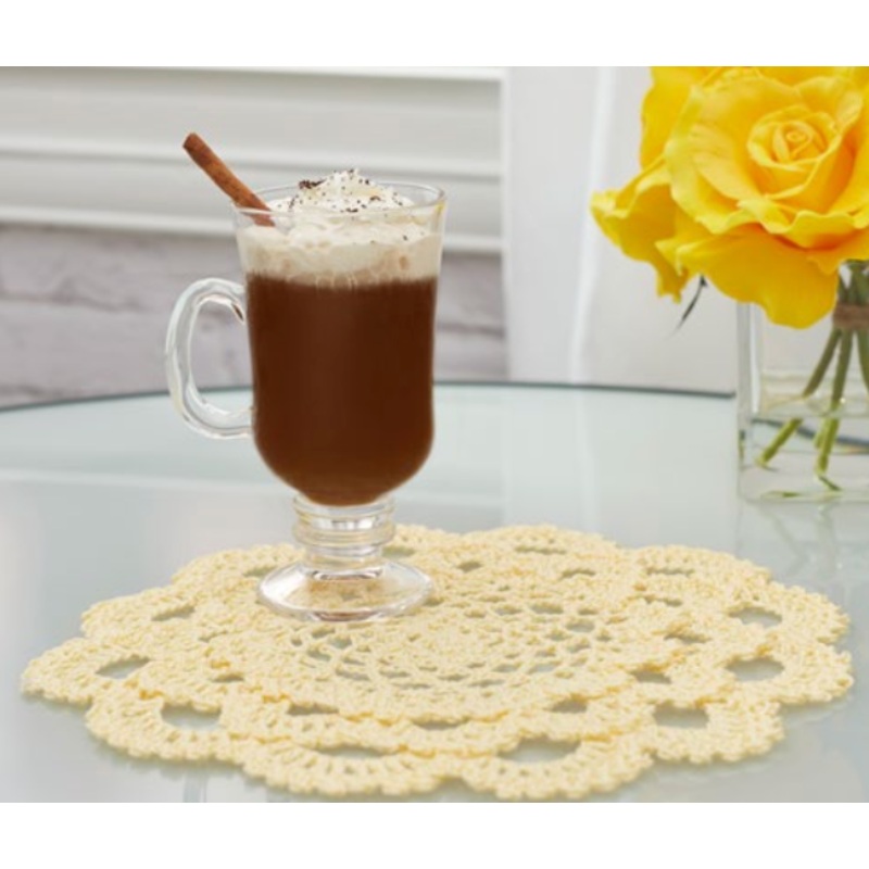 Aunt Lydia’s Crochet Japanese Dahlia Doily