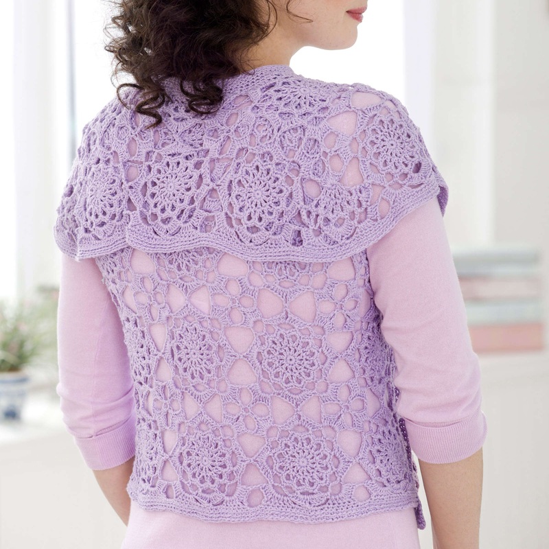 Aunt Lydia’s Crochet Lovely Lace Vest