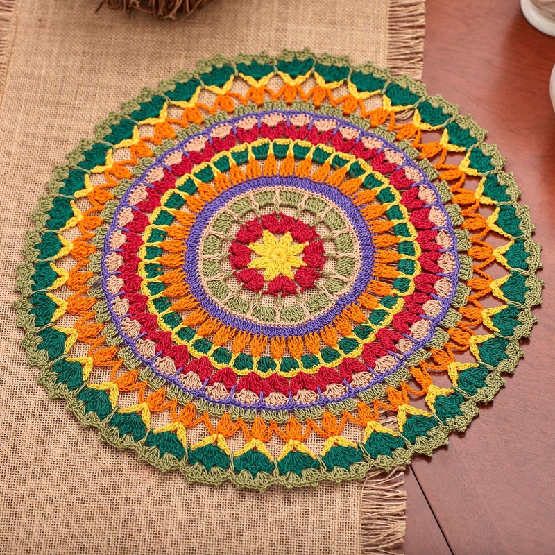 Aunt Lydia’s Crochet Mandala Doily