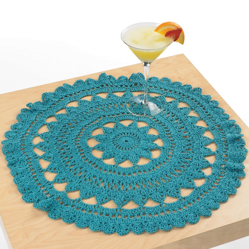 Aunt Lydia’s Crochet Mediterranean Surf Doily