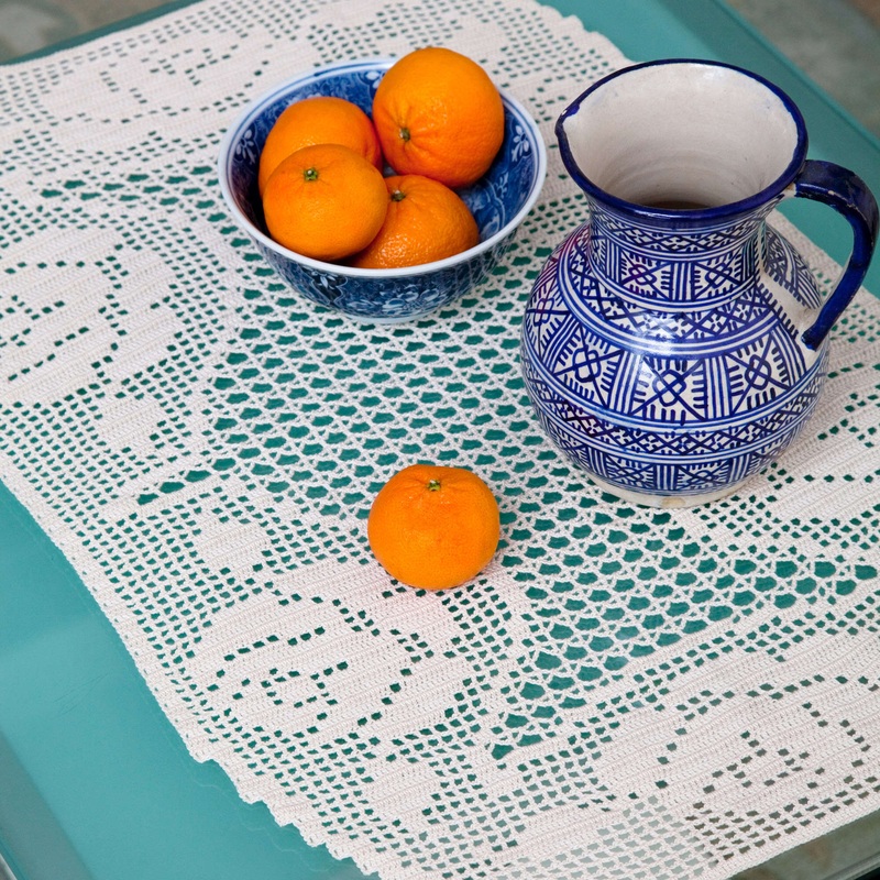Aunt Lydia’s Crochet Rose and Lace Doily