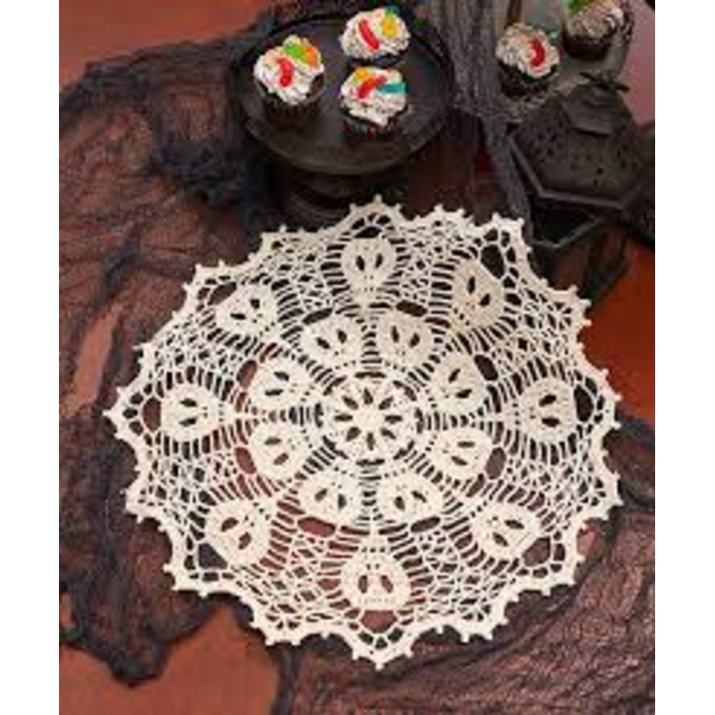 Aunt Lydia’s Crochet Skulduggery Doily