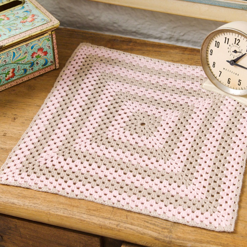Aunt Lydia’s Crochet Sophisticated Square Doily