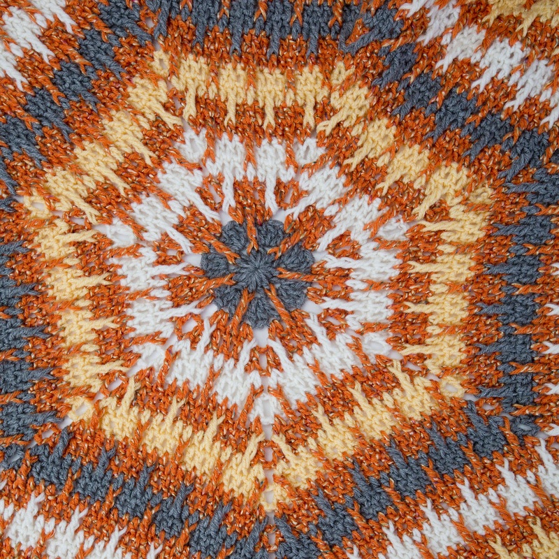 Red Heart Crochet Autumn Throw