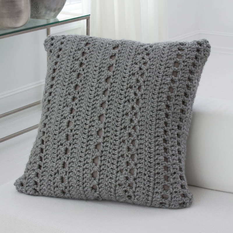 Red Heart Crochet Big & Cozy Floor Pillow