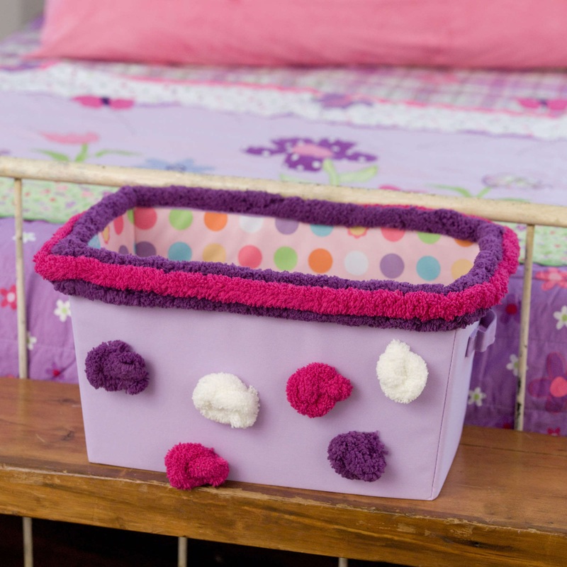 Red Heart Craft Cool Dcor Storage Bin