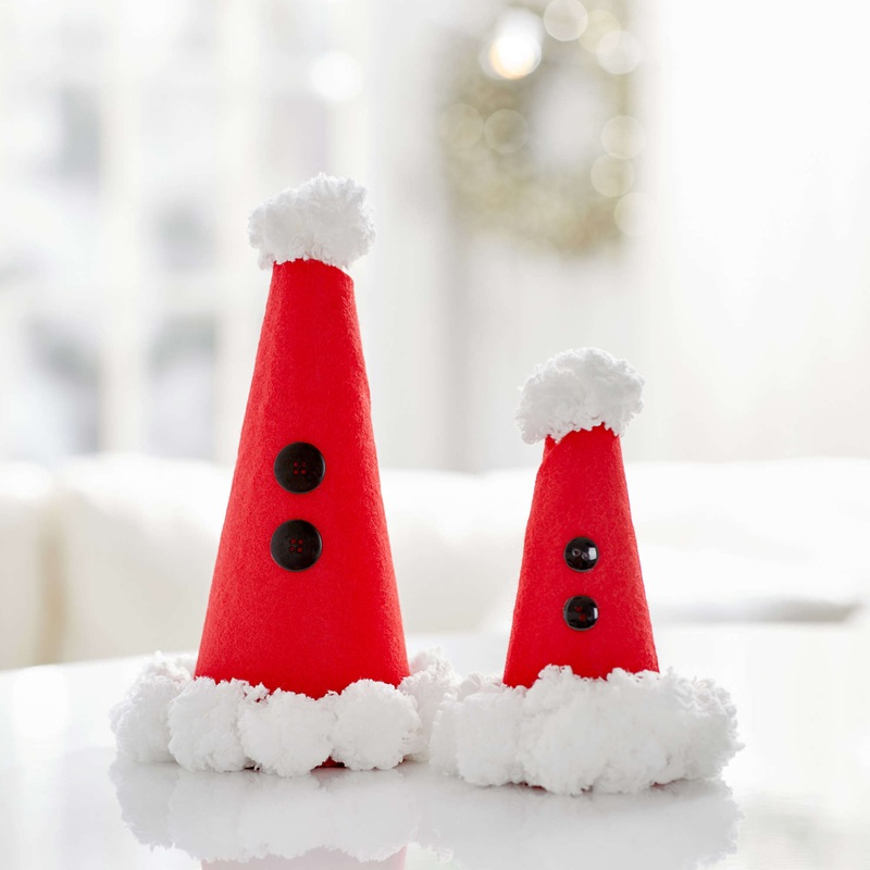 Red Heart Crafty Santa Gnomes|Single Size