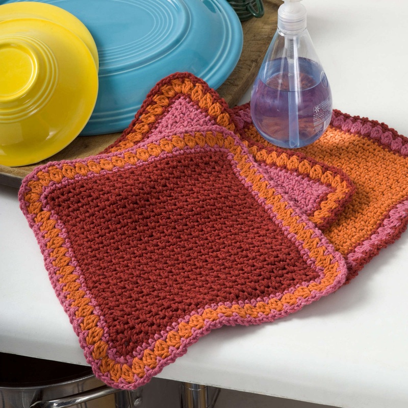 Red Heart Crochet Dandy Dishcloths