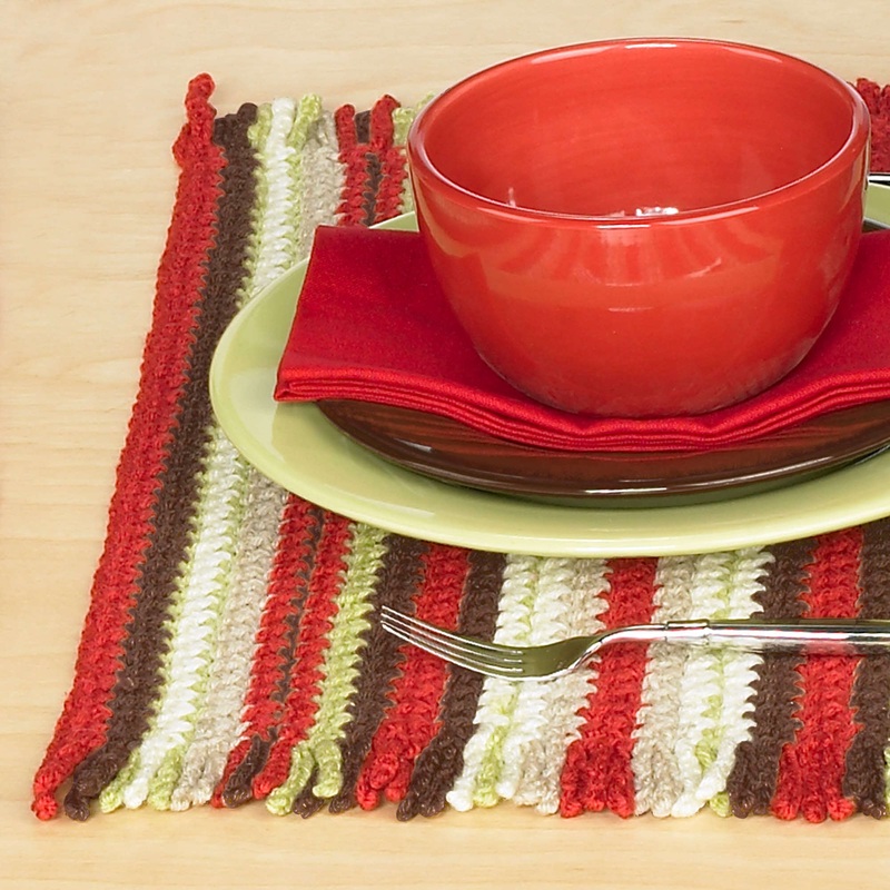 Red Heart Crochet Placemat|Single Size