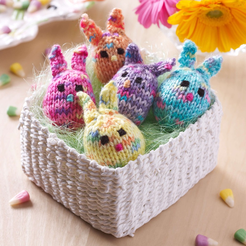 Red Heart Knit Five Little Bunnies
