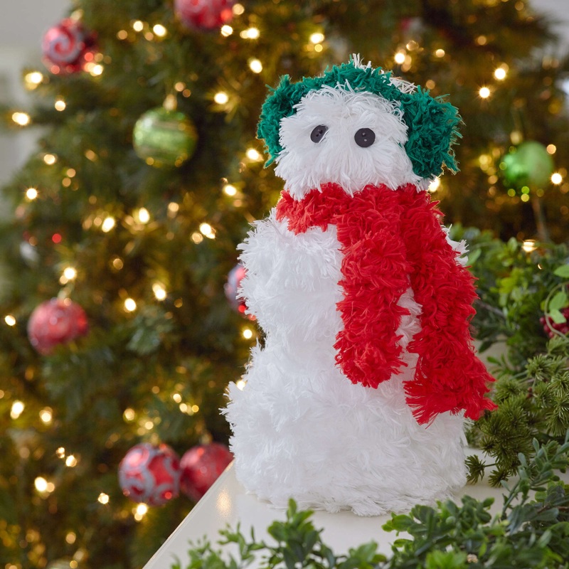 Red Heart Craft Friendly Snowman
