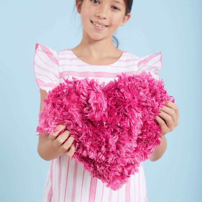 Red Heart Craft Fur-Ever Yours Heart