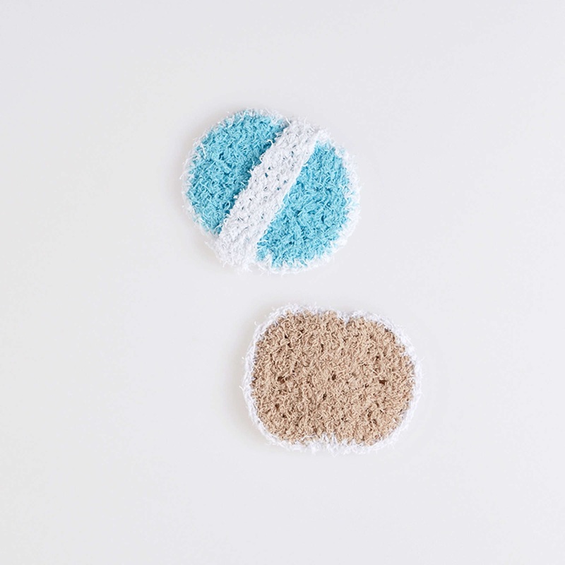 Red Heart Crochet Handy Palm Scrubby