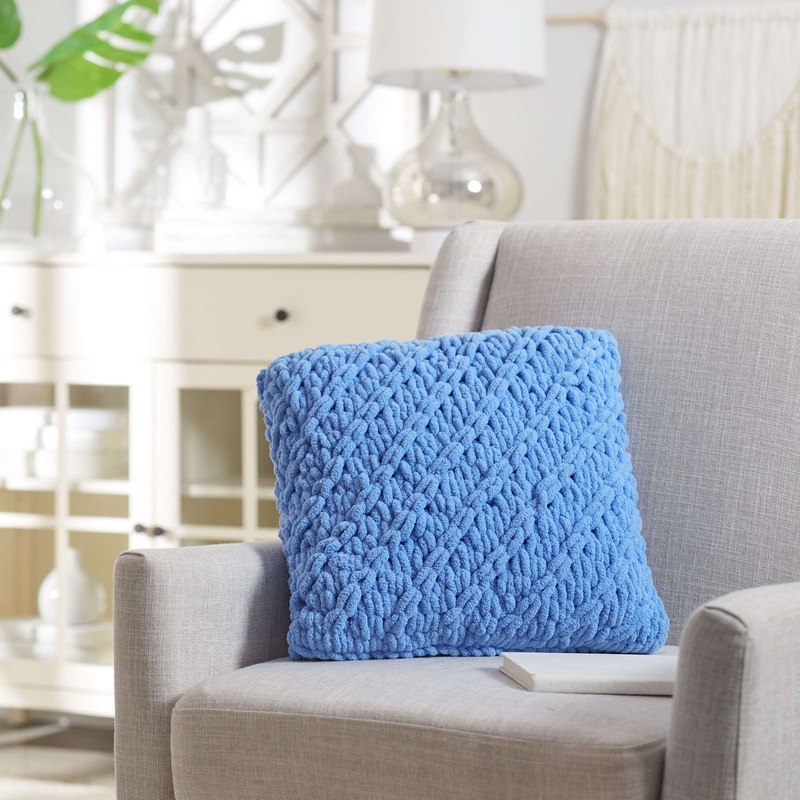 Red Heart Craft Lattice Pillow