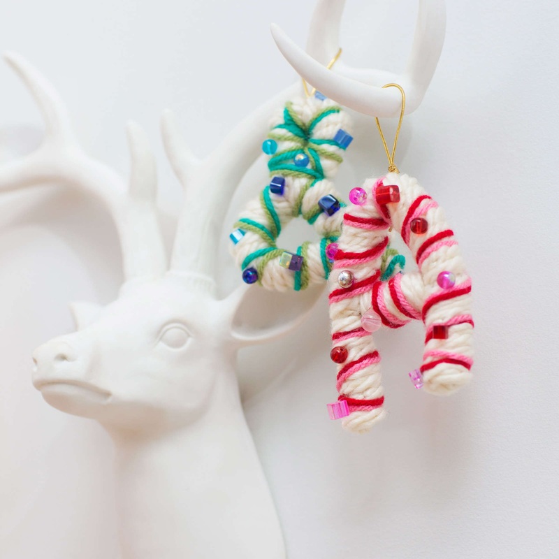 Red Heart Craft Letter Ornaments