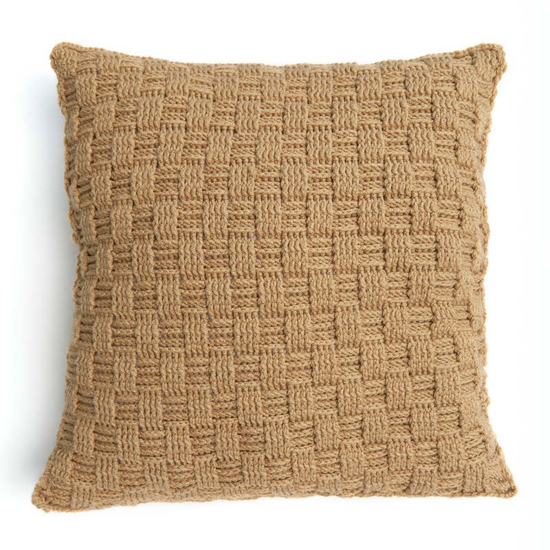 Red Heart Crochet My Way Pillow