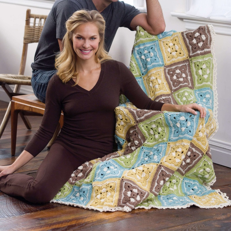 Red Heart Crochet Nature’s Inspiration Throw