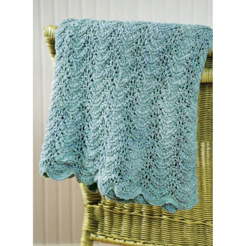 Red Heart Knit Seaside Waves|Single Size