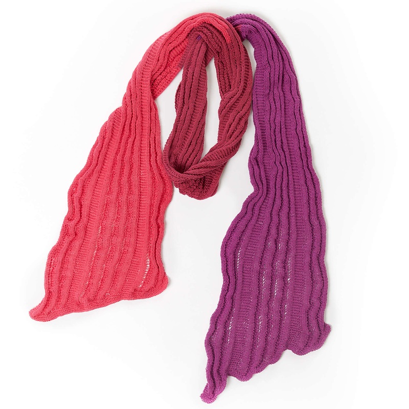 Red Heart Long & Skinny Scarf|Single Size