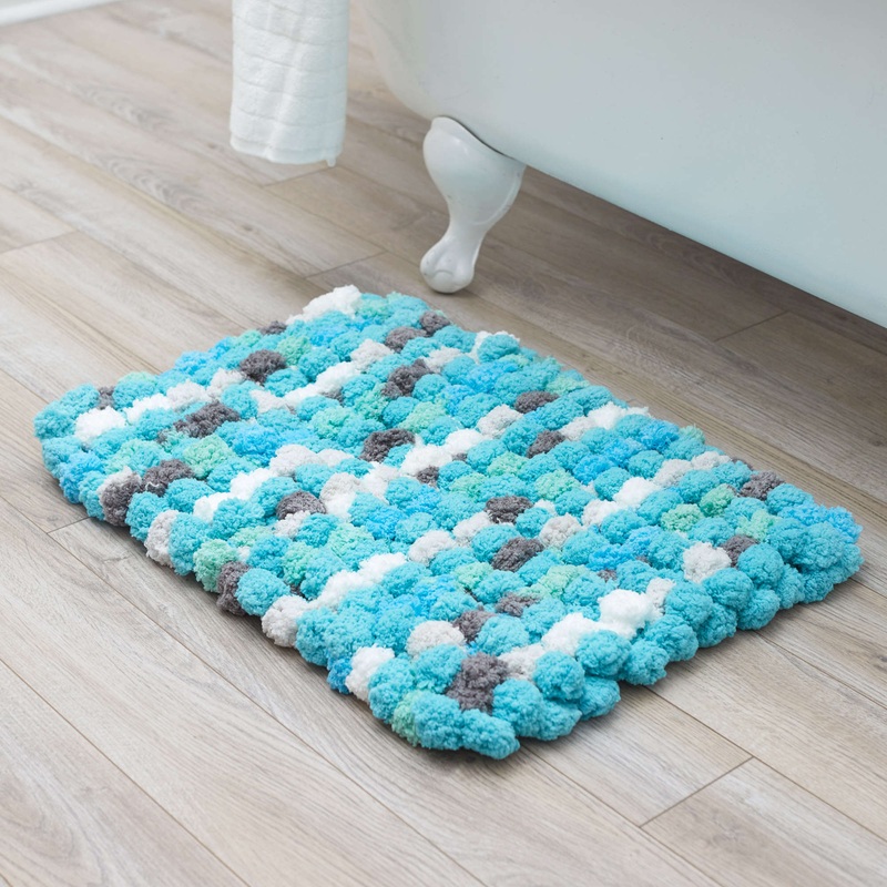 Red Heart Luxurious Bath Rug|Single Size
