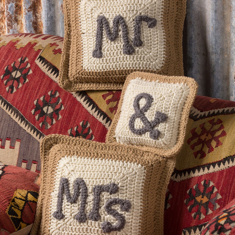 Red Heart Mr. & Mrs. Pillows|Single Size