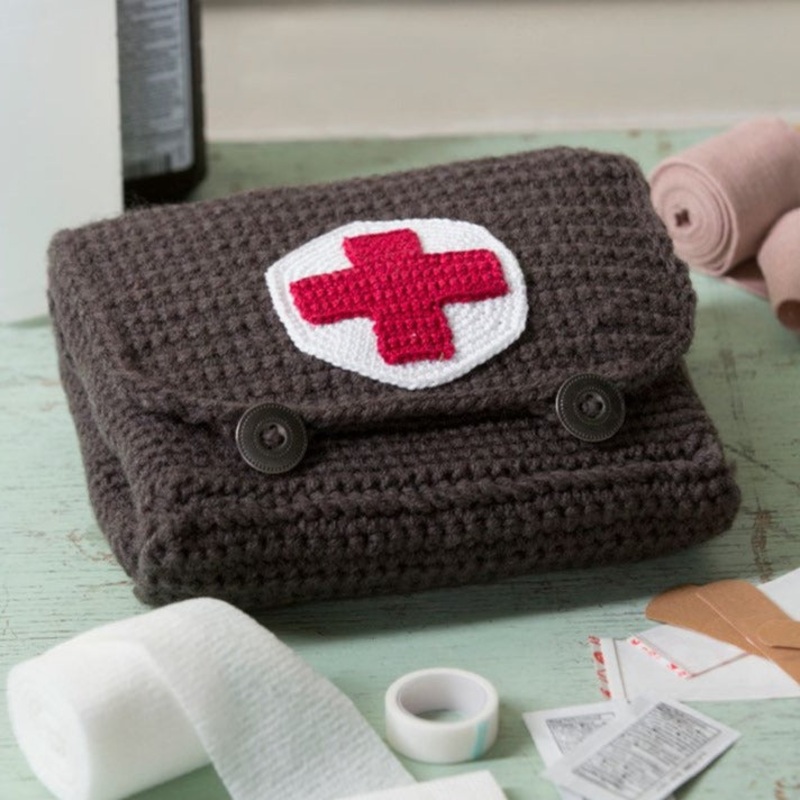 Red Heart Cares Crochet First Aid Kit
