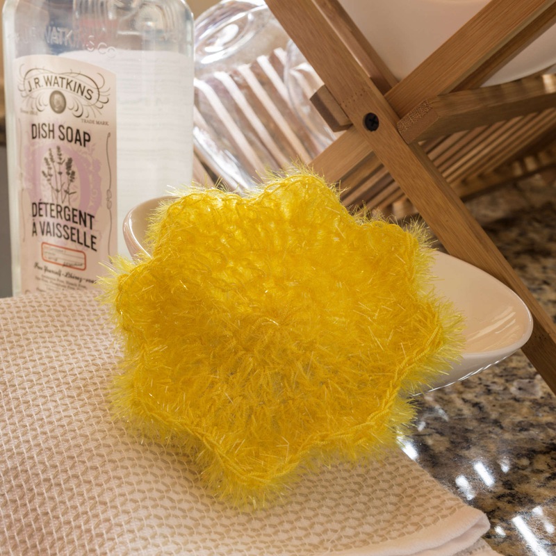 Red Heart Crochet Posey Scrubby