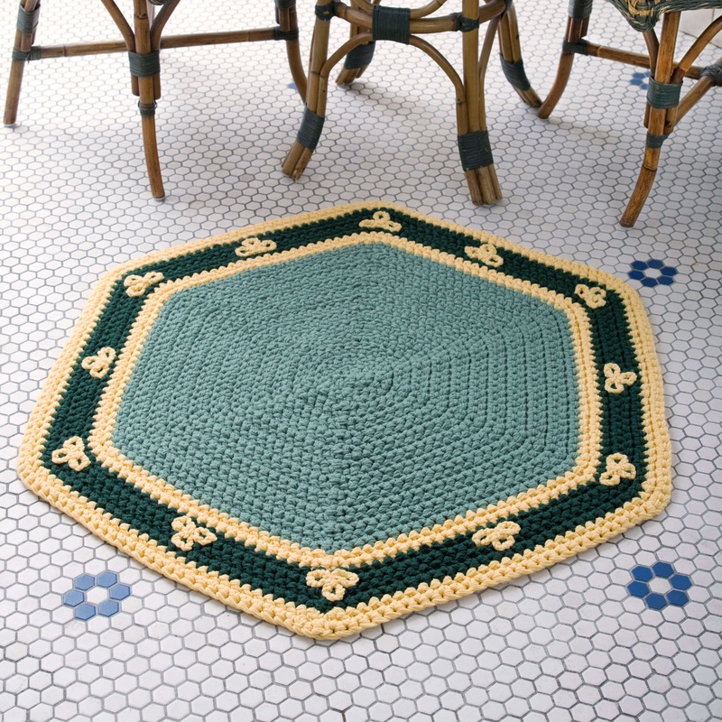 Red Heart Crochet Quiet Moments Rug