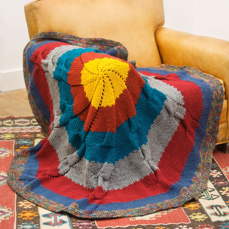 Red Heart Radiance Knit Throw|Single Size