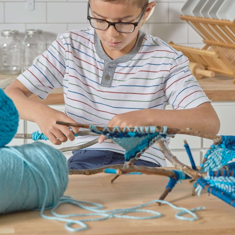 Red Heart Craft Stick Weaving|Single Size