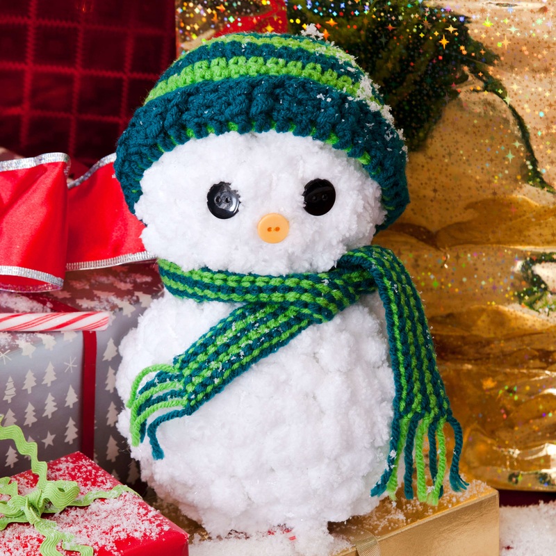 Red Heart Crochet Sparky the Snowman
