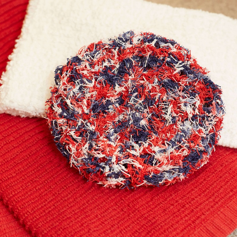 Red Heart Crochet Swirl Scrubby