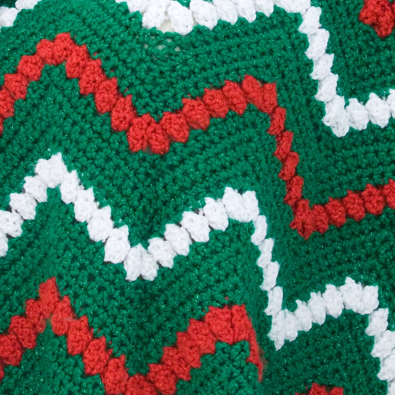 Red Heart Crochet Tis the Season Throw