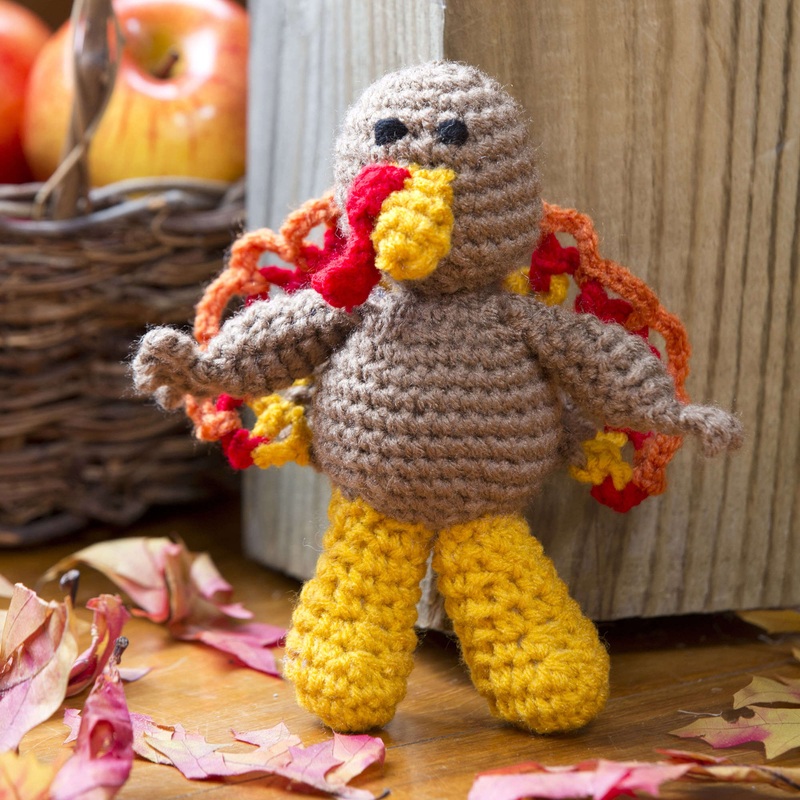 Red Heart Crochet Tom Turkey|Single Size