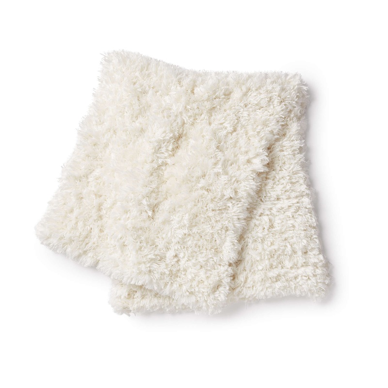Red Heart Knit Throw Where Ever