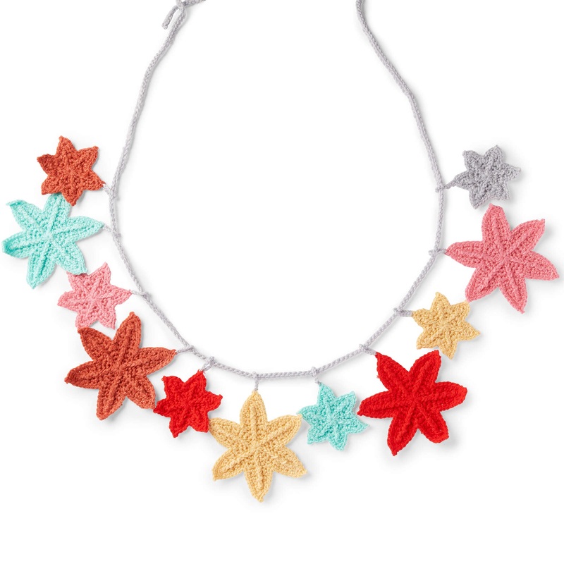 Red Heart Star-Bright Garland|Single Size