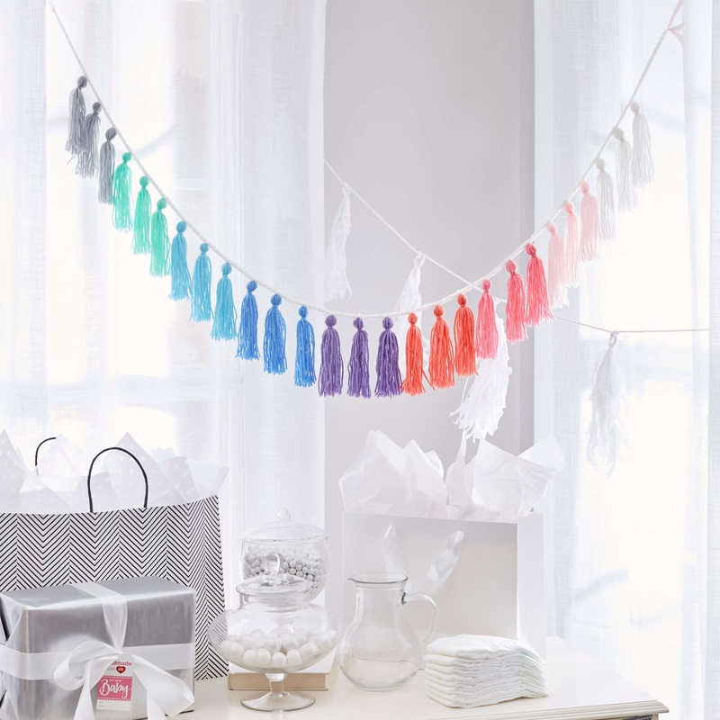 Red Heart Tassel Garland|Single Size