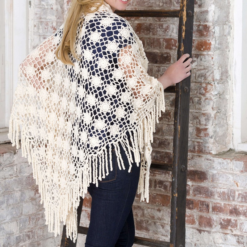Red Heart Crochet Year ‘Round Shawl