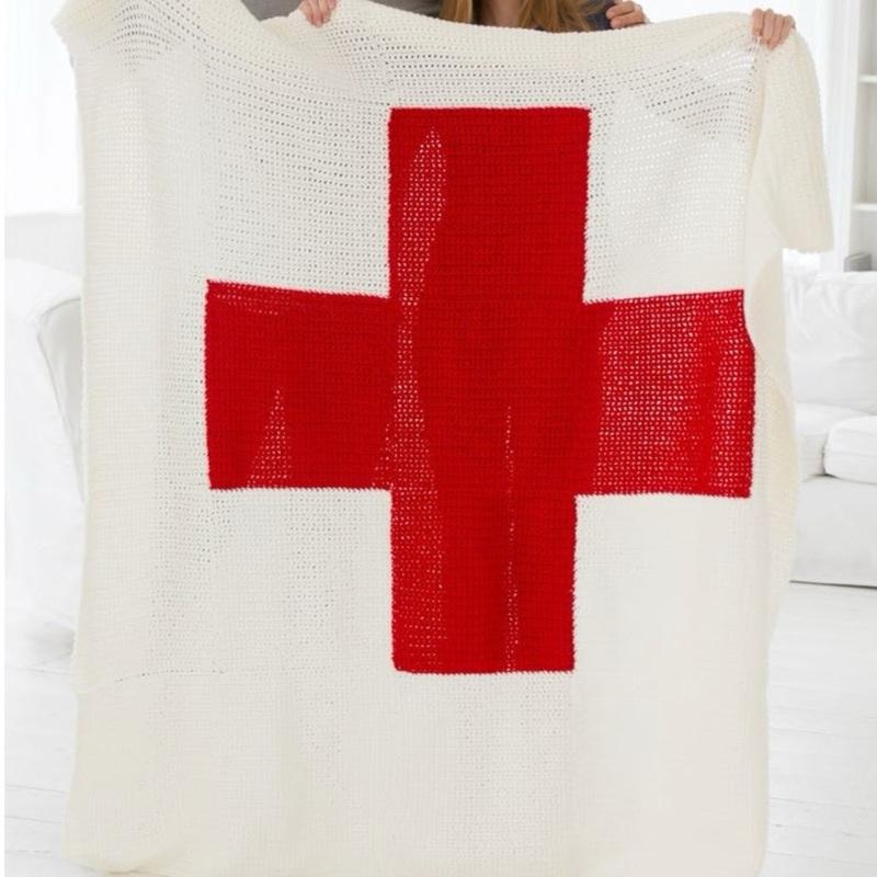 Red Heart Red Heart Cares Crochet Blanket