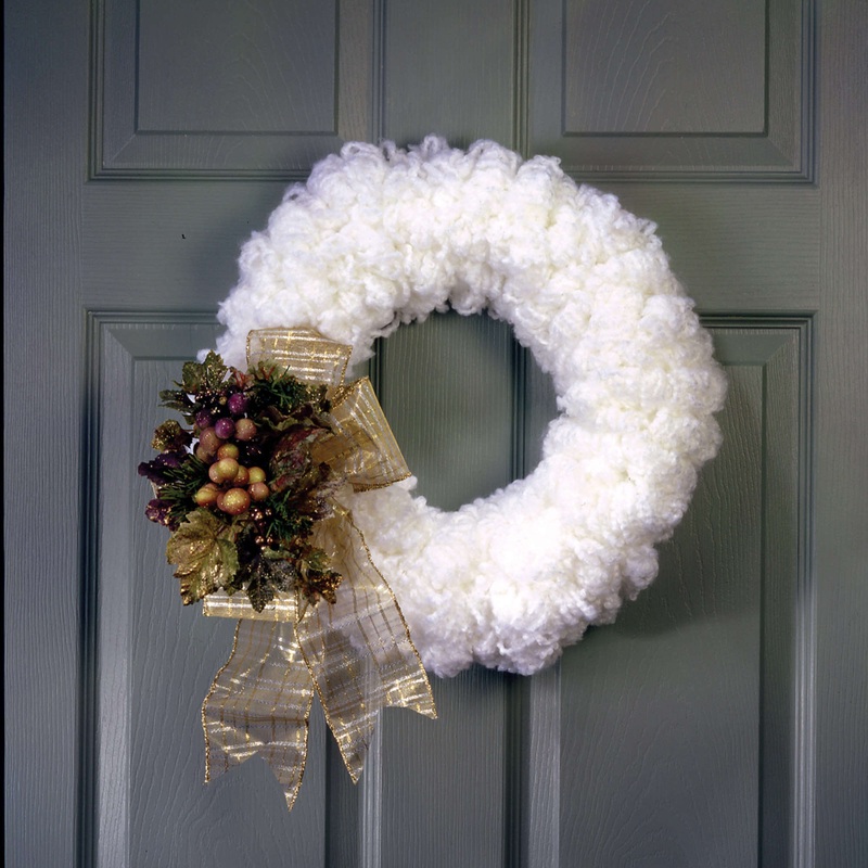 Red Heart Wreath Easy|Single Size