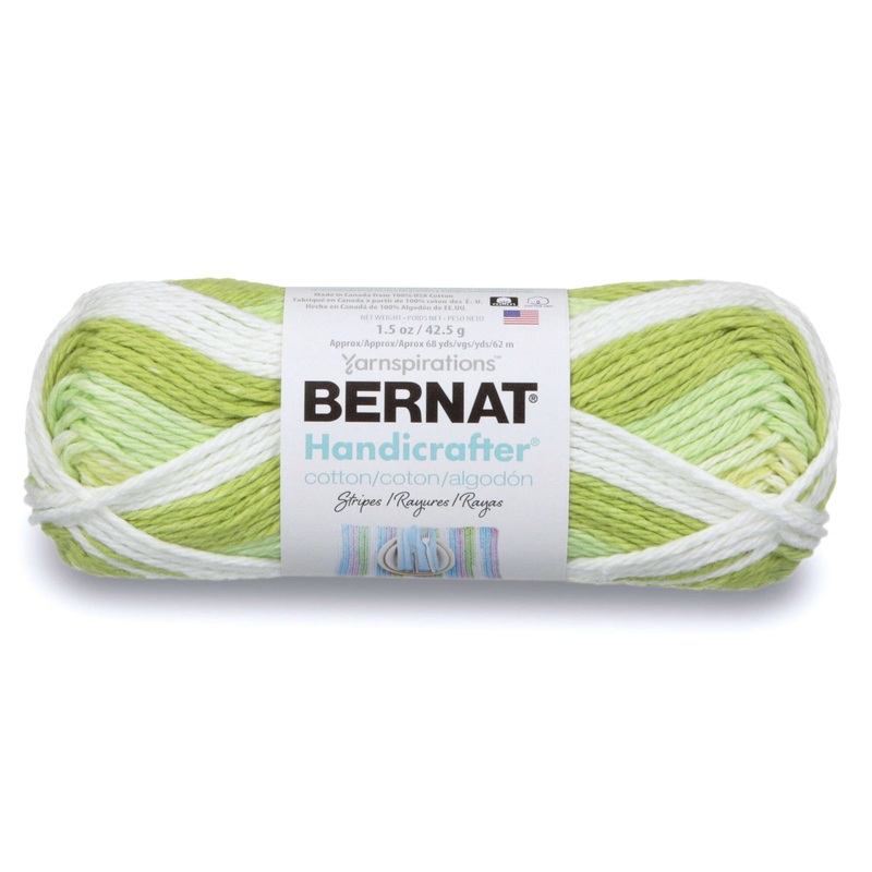 Bernat Handicrafter Cotton Stripes Yarn – Discontinued Shades