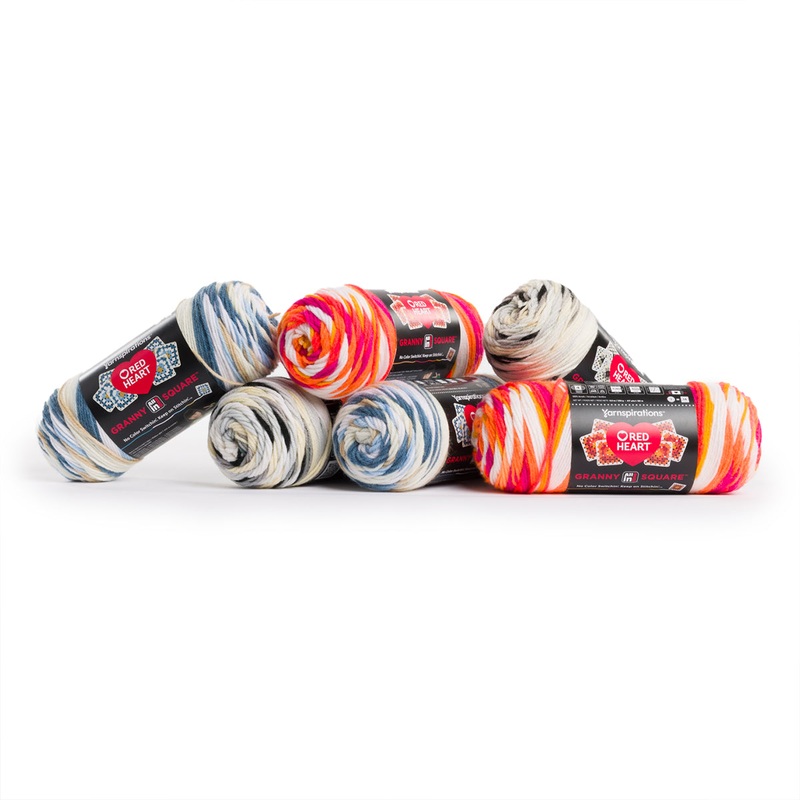 Red Heart All In One Granny Square – Summer Bundle – Clearance Items