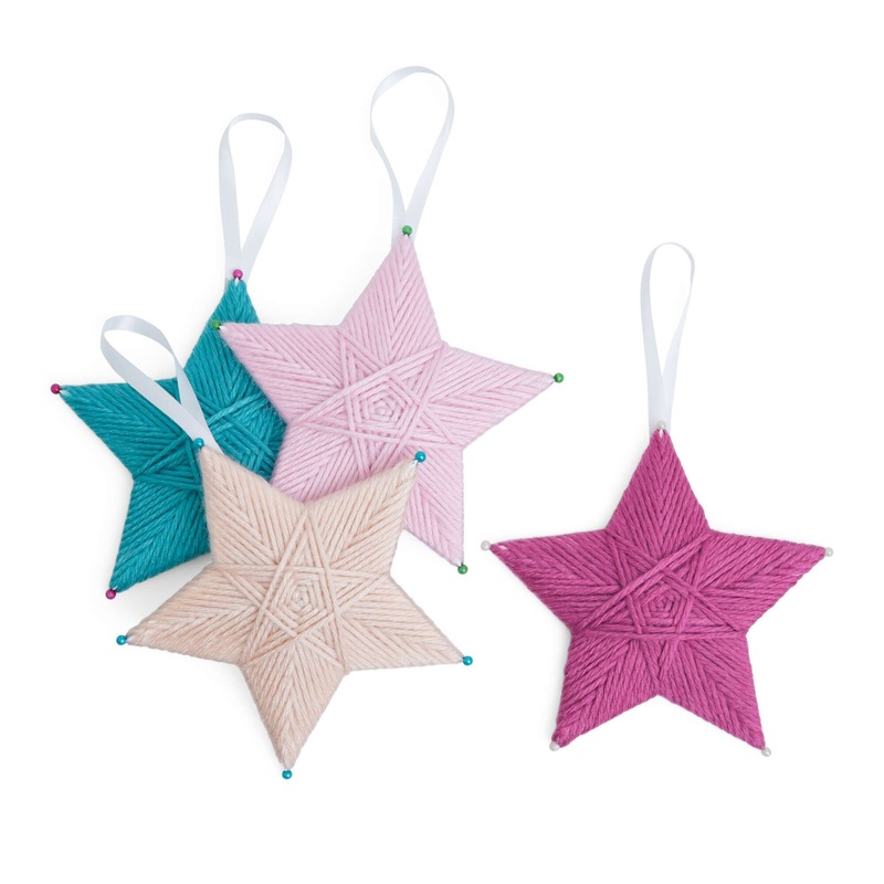 Red Heart Bright Stars No Needle Craft
