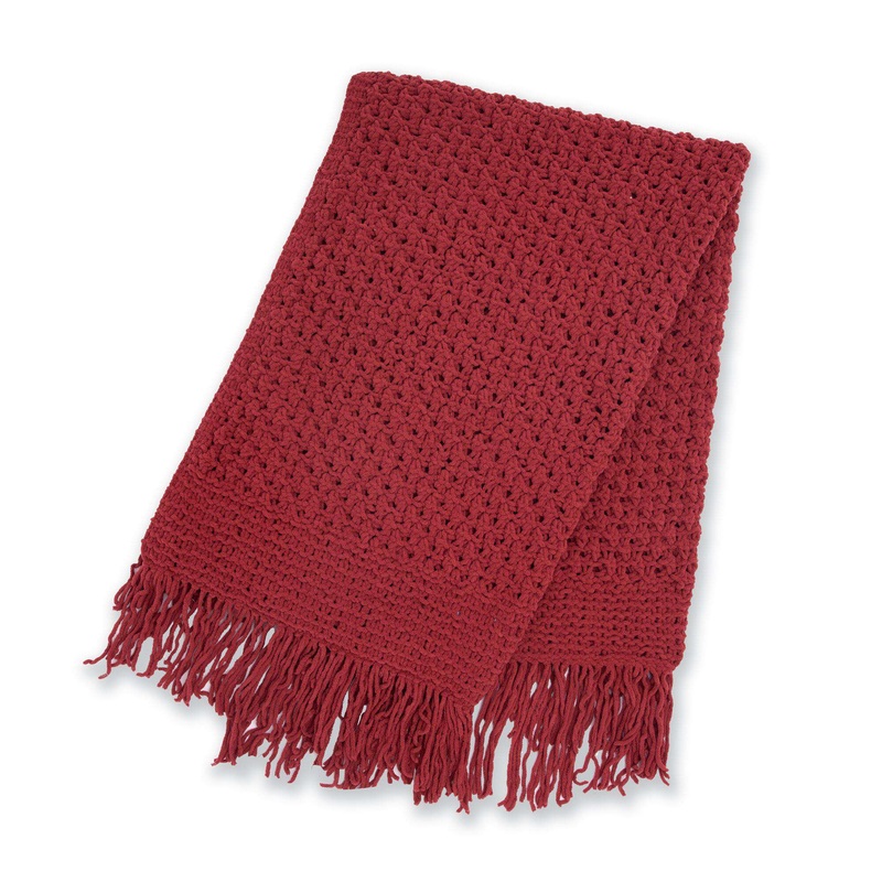 Bernat Bramble Stitch Knit Blanket