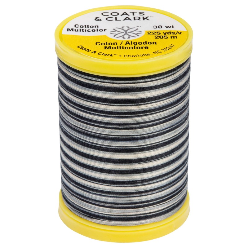 Coats & Clark Cotton Machine Quilting Multicolor Thread (225 Yards) – Clearance Shades