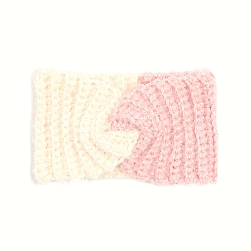 Red Heart Cozy Twisted Crochet Headband