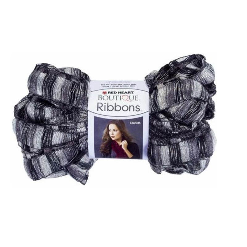 Red Heart Boutique Ribbons Yarn – Discontinued  Shades