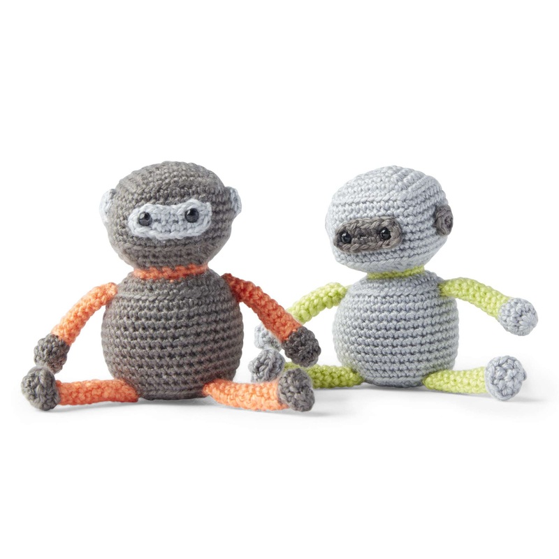 Red Heart Crochet Robot|Single Size
