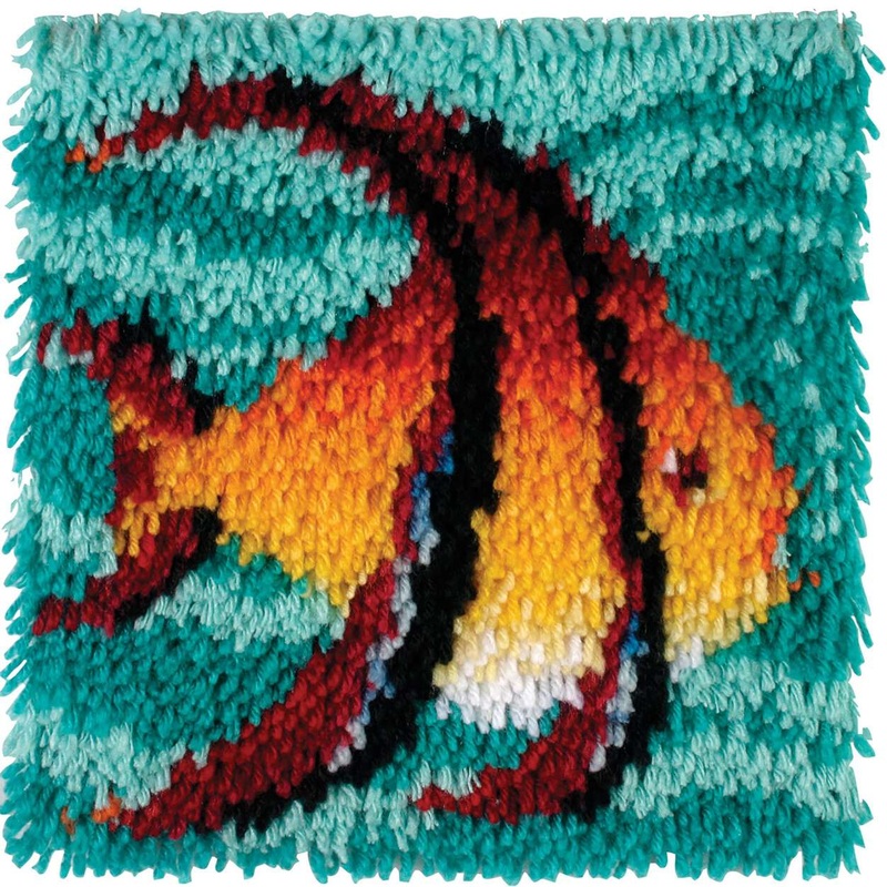 WonderArt Angel Fish Kit 12 x 12 – Discontinued Items