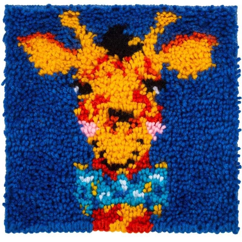 WonderArt Bowtie Giraffe Kit 12 x 12 – Discontinued Items